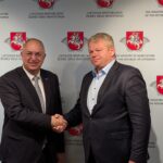 Lietuvoje lankėsi komisaras C. Kadis: su ministru A. Palioniu ir